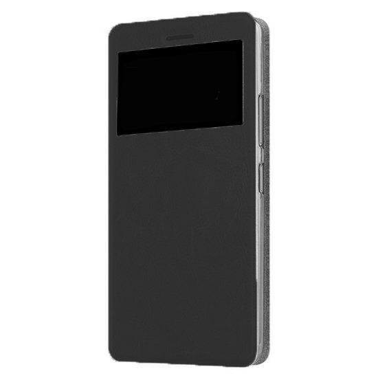 Чехол-книжка с окошком для Xiaomi Redmi Note 4X CaseGuru Ultimate Case (Black/Черный) 