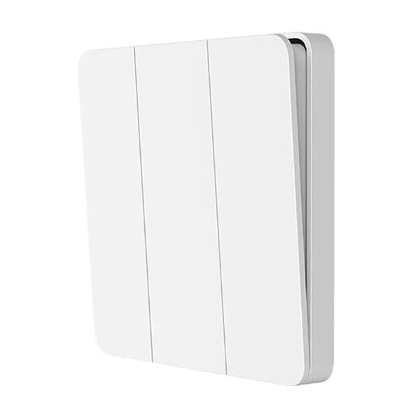 Настенный выключатель Mijia Wall Switch Triple Key MJKG01-3YL (трехклавишный) White - 4