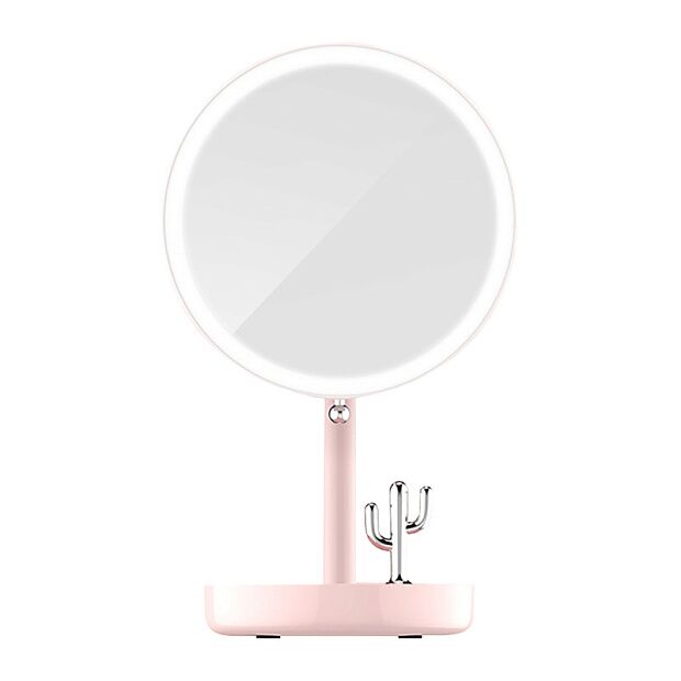 Умное зеркало Lofree Morning Light LED Beauty Mirror Official Standard (Pink) - 3