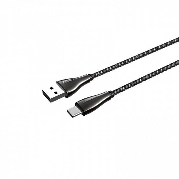 Xiaomi Wsken Type-C Bright Enamel Braided Data Cable 120 cm. (Black) - 3
