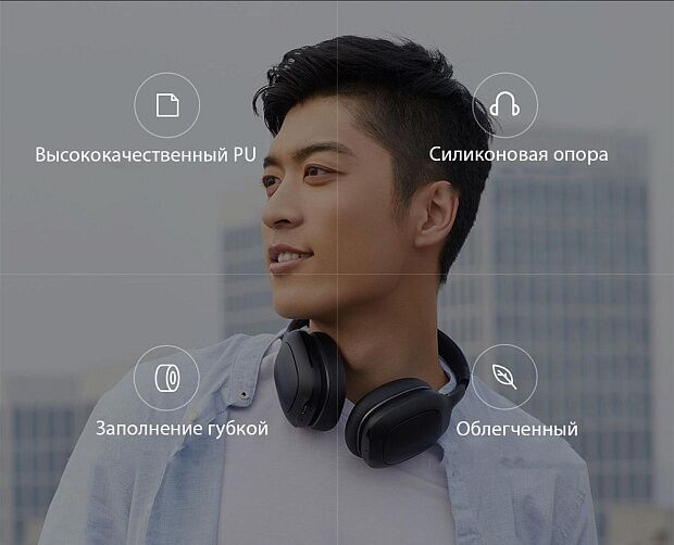 Наушники Xiaomi Mi Headphones Bluetooth TDLYEJ01JY (Black/Черный) - 6