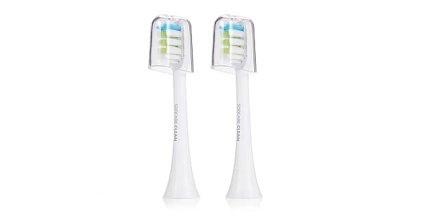 Насадка для зубной щетки SOOCAS X3 (2 шт) (BH01W) (White/Белый) RU - 3