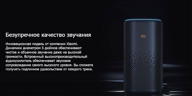 Умная колонка Xiaomi Mi AI Speaker Pro (Black/Черный) : отзывы и обзоры - 5