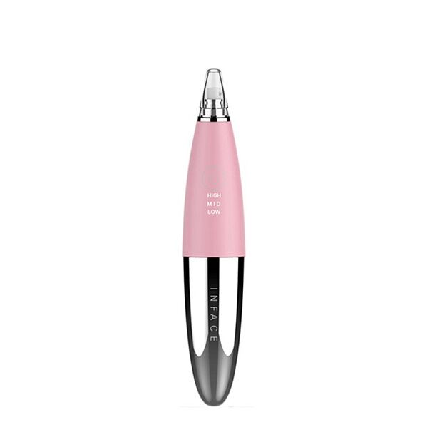 Вакуумный аппарат для чистки лица InFace Blackhead MS7000 (Pink) - 2