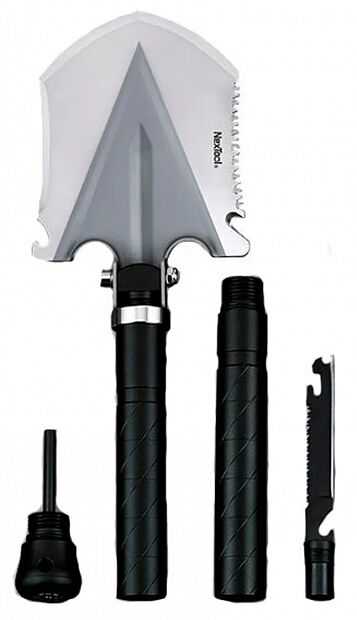 Многофункциональная лопата Nextool Shovel 50 см (Black) - 1