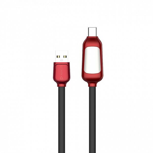 Xiaomi Wsken Type-C Magnetic Charging Cable 200 cm. (Red) - 1