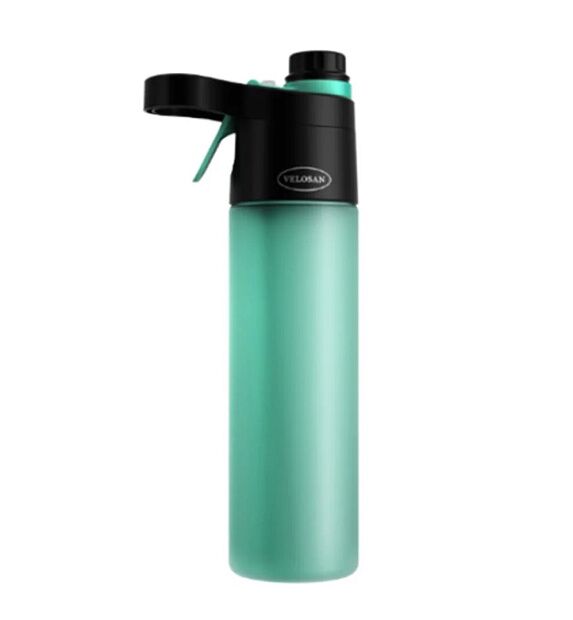 Спортивная бутылка с распылителем VELOSAN Germany Portable Spray Water 600ml (Green) - 1