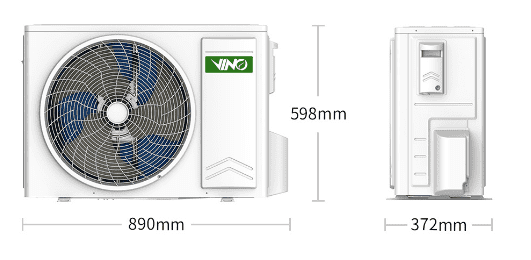 Кондиционер Xiaomi Vino Inverter Air Conditioner 2 (White/Белый) - 3