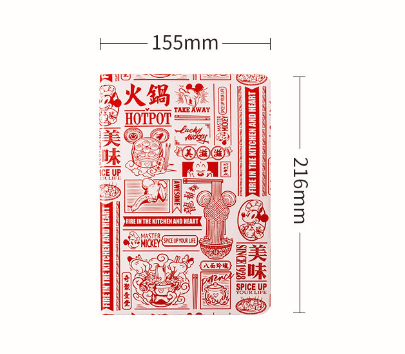 Записная книжка Xiaomi Disney Mickey Hot Pot A5 (Red/Красный) 