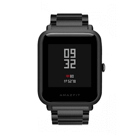 Экран умных часов Xiaomi Amazfit Bip Внешний вид дисплея умных часов Xiaomi Amazfit Bip