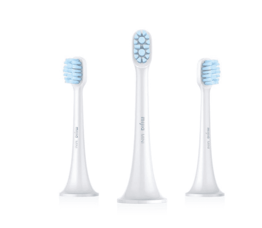 Состав комплекта сменных насадок для зубной щетки Mi Electric Toothbrush MINI