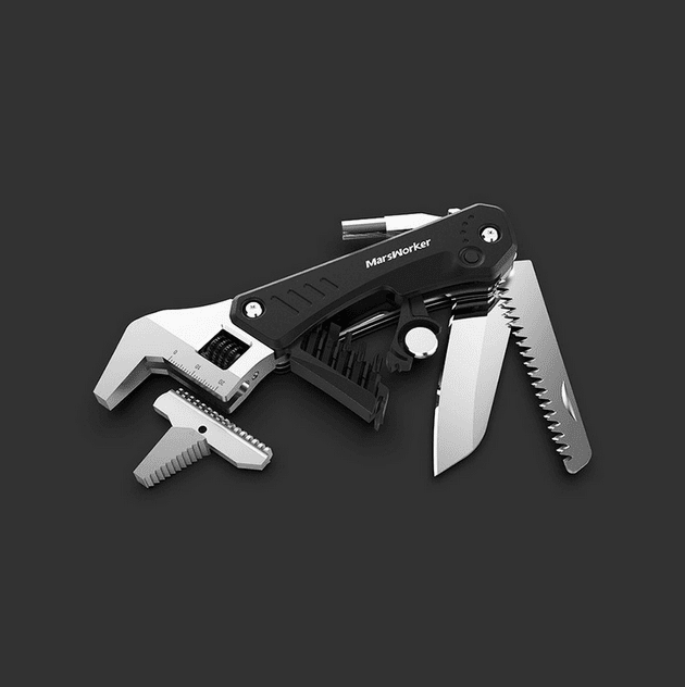 Комплектация мультитула Xiaomi MarsWorker Multi-function Wrench Knife