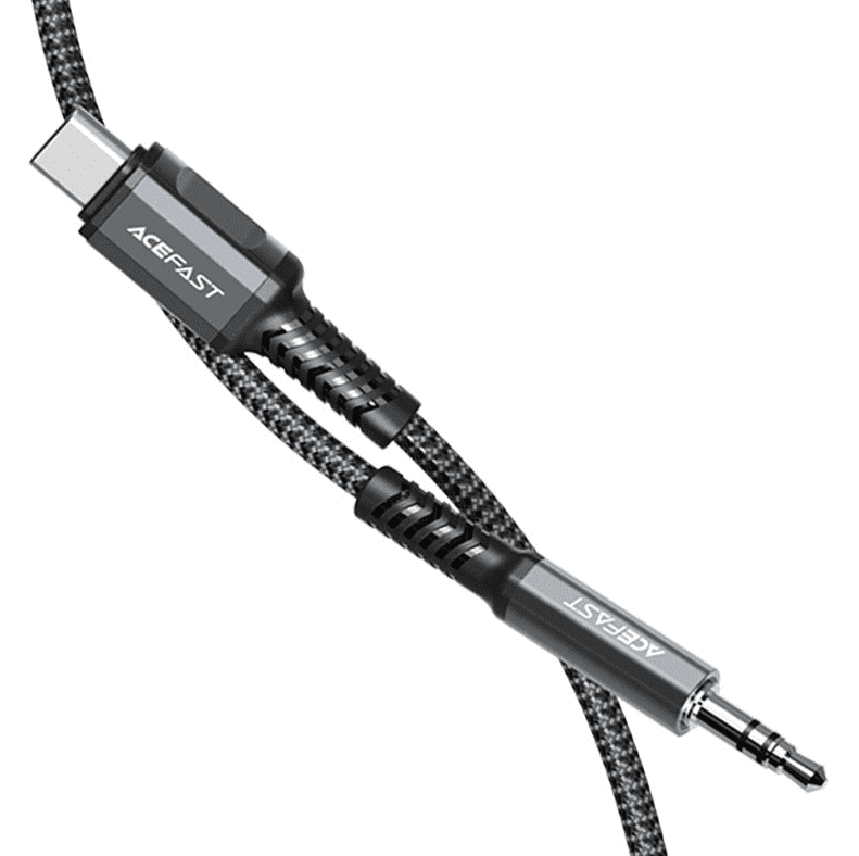 Разъемы кабеля AUX ACEFAST C1-08 Type-C to 3.5mm