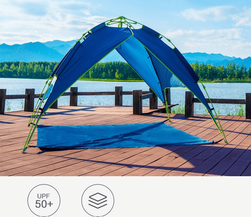 Конструкция тента палатки Xiaomi ZaoFeng Early Wind Automatic Elastic Speed Open Tent