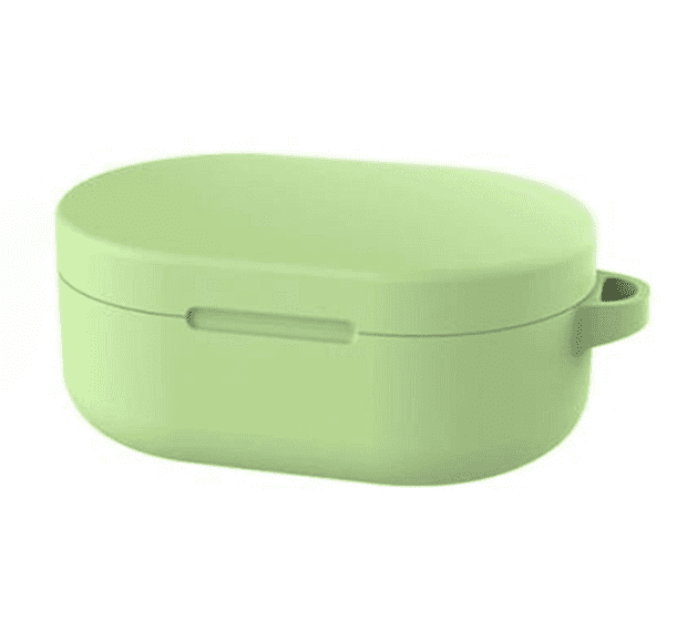 Силиконовый чехол для наушников Redmi Airdots (Green/Зеленый) - 1