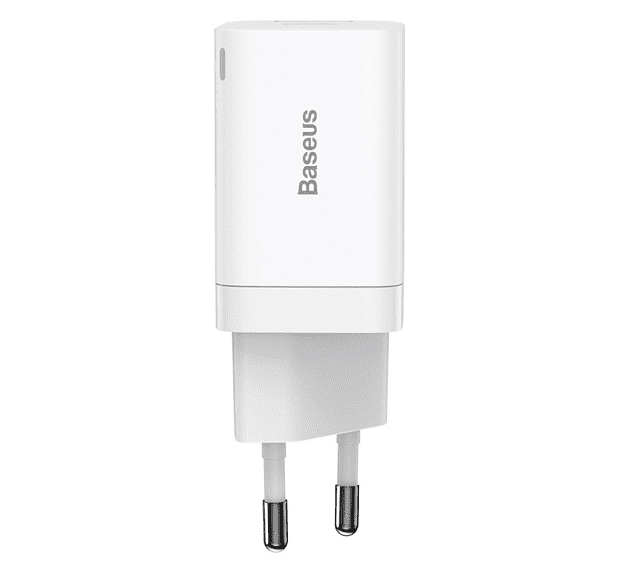 Зарядное устройство BASEUS Super Si Pro USBType-C, 3A, 30W, белый (CCSUPP-E02) - 1