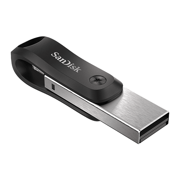 Флеш-накопитель SanDisk iXpand Flash Drive Go 128GB - USB3.0  Lightning - for iPhone and iPad - 3