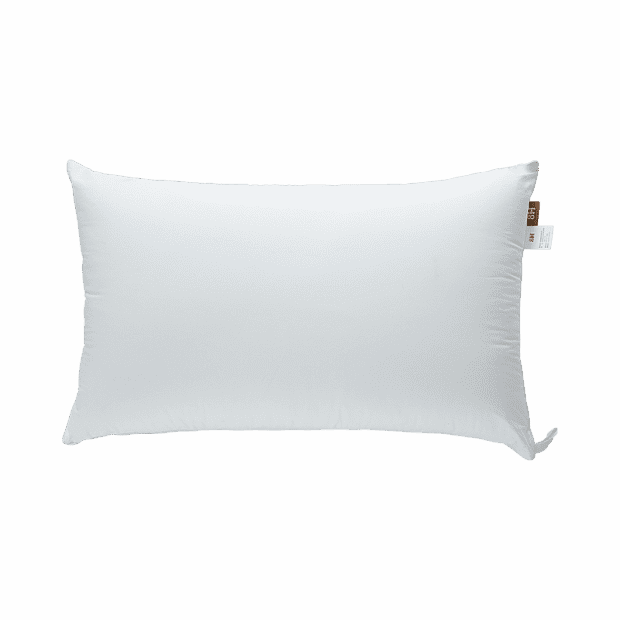 Подушка Xiaomi 8H Antibacterial Fiber Pillow Low Pillow Single Pack 48  74cm (White/Белый) 